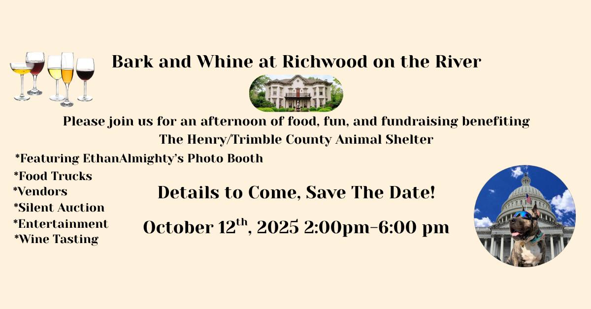 Bark & Whine Fundraiser and Adoption Event
